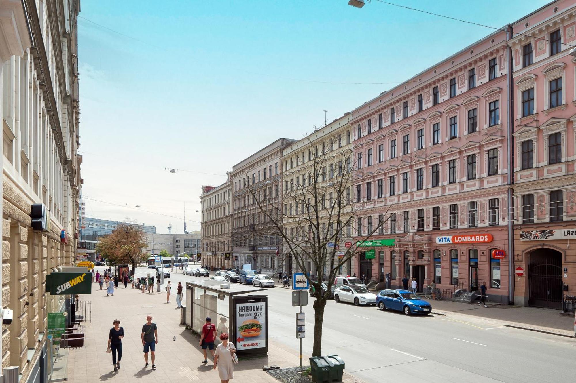 Lovely Studio Apartment In The Heart Of Riga Exteriör bild